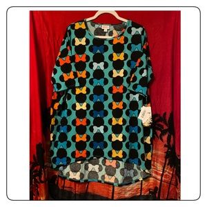 Lularoe Irma Minnie Mouse Disney New L